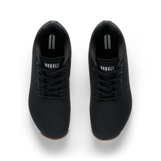Black White Gum Outwork Shoe Overhead Angle.