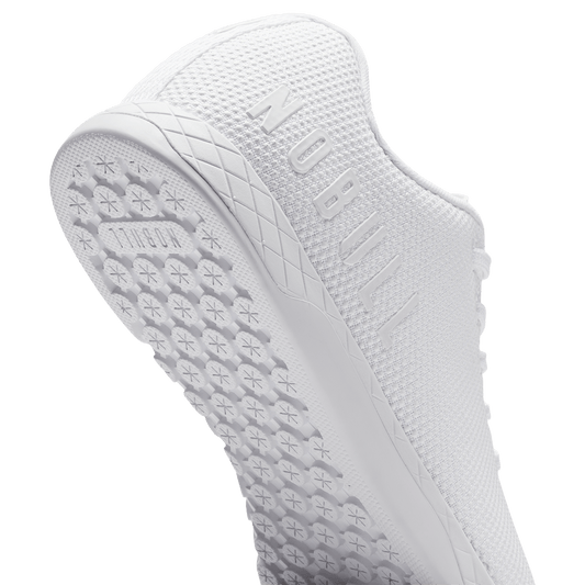 White Outwork Shoe Detail Angle.