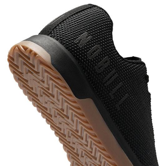 Black Gum Outwork Edge Shoe Detail Angle.