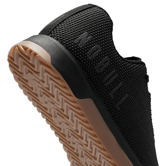 Black Gum Outwork Edge Shoe Detail Angle.
