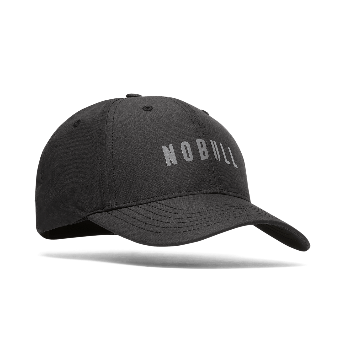 Black NOBULL Performance Hat Silhouette Front Angle