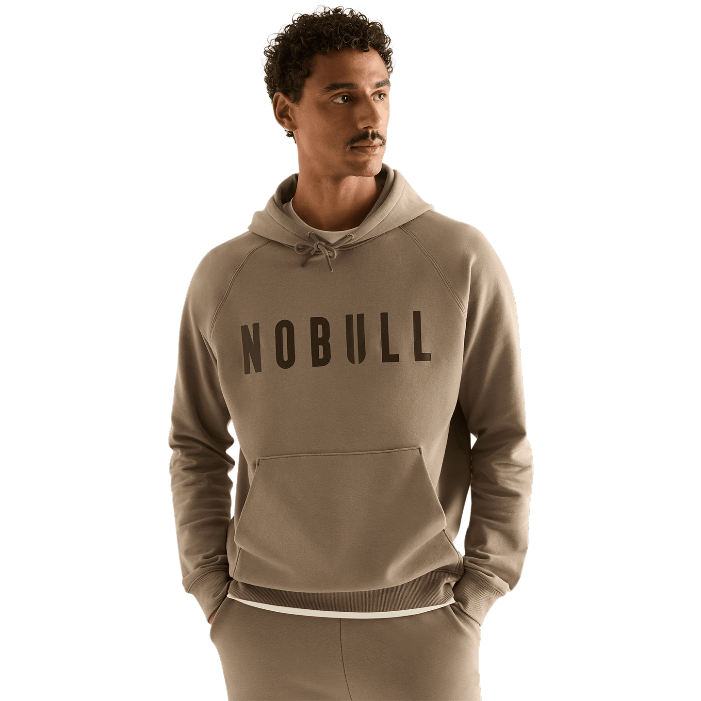 Men's Fallen Rock NOBULL Hoodie Front Angle.