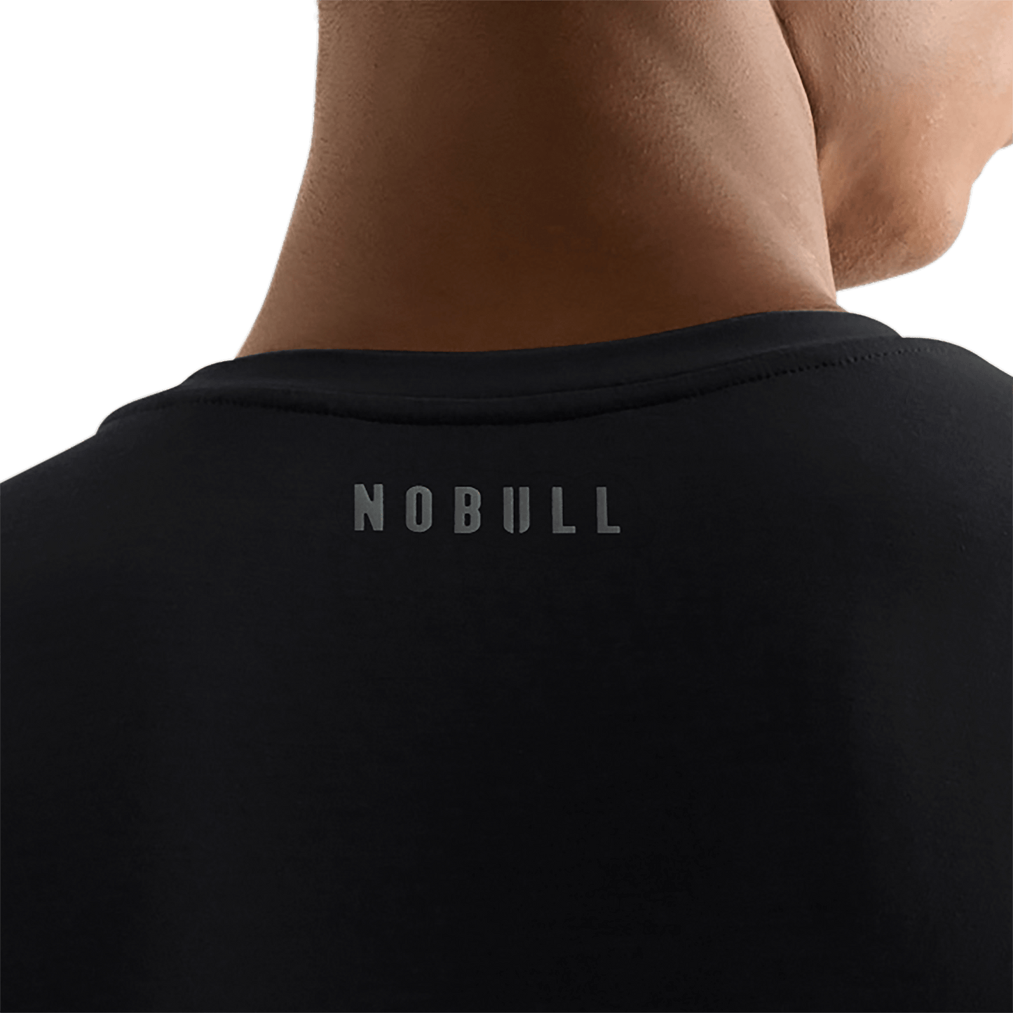 Black Men's U Tee NOBULL Angle.