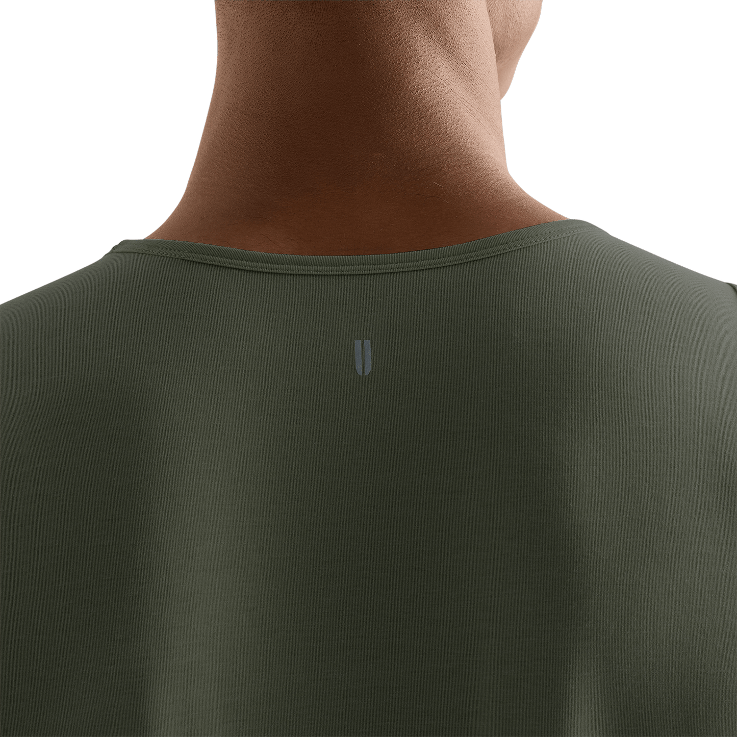 Dark Army Men's NOBULL Tank U Logo Angle.