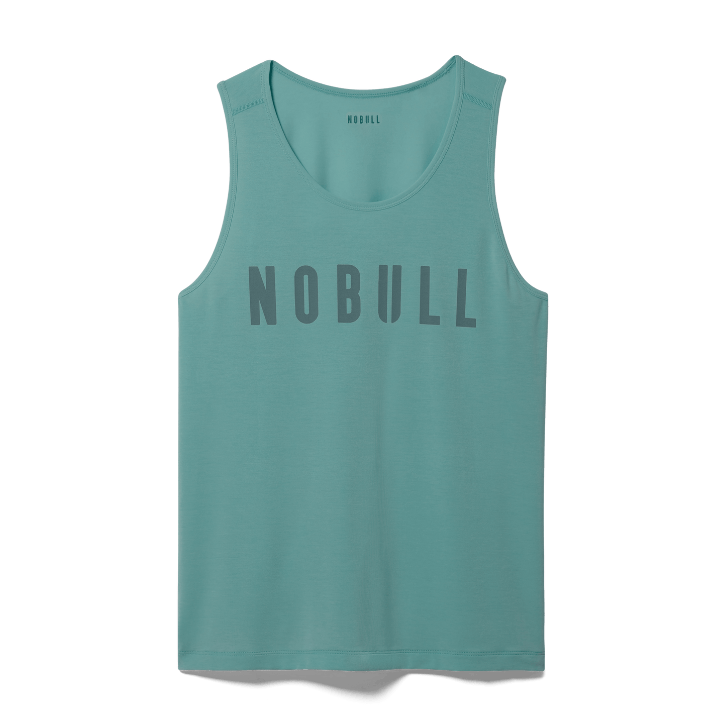 Oil Blue Men's NOBULL Tank Silhouette Angle.