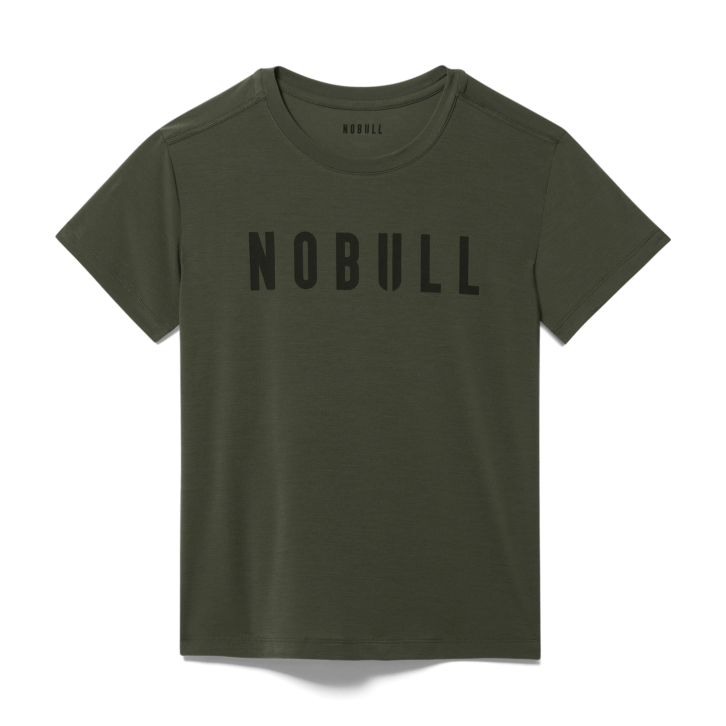 Dark Army Women's NOBULL Tee Silhouette Angle.