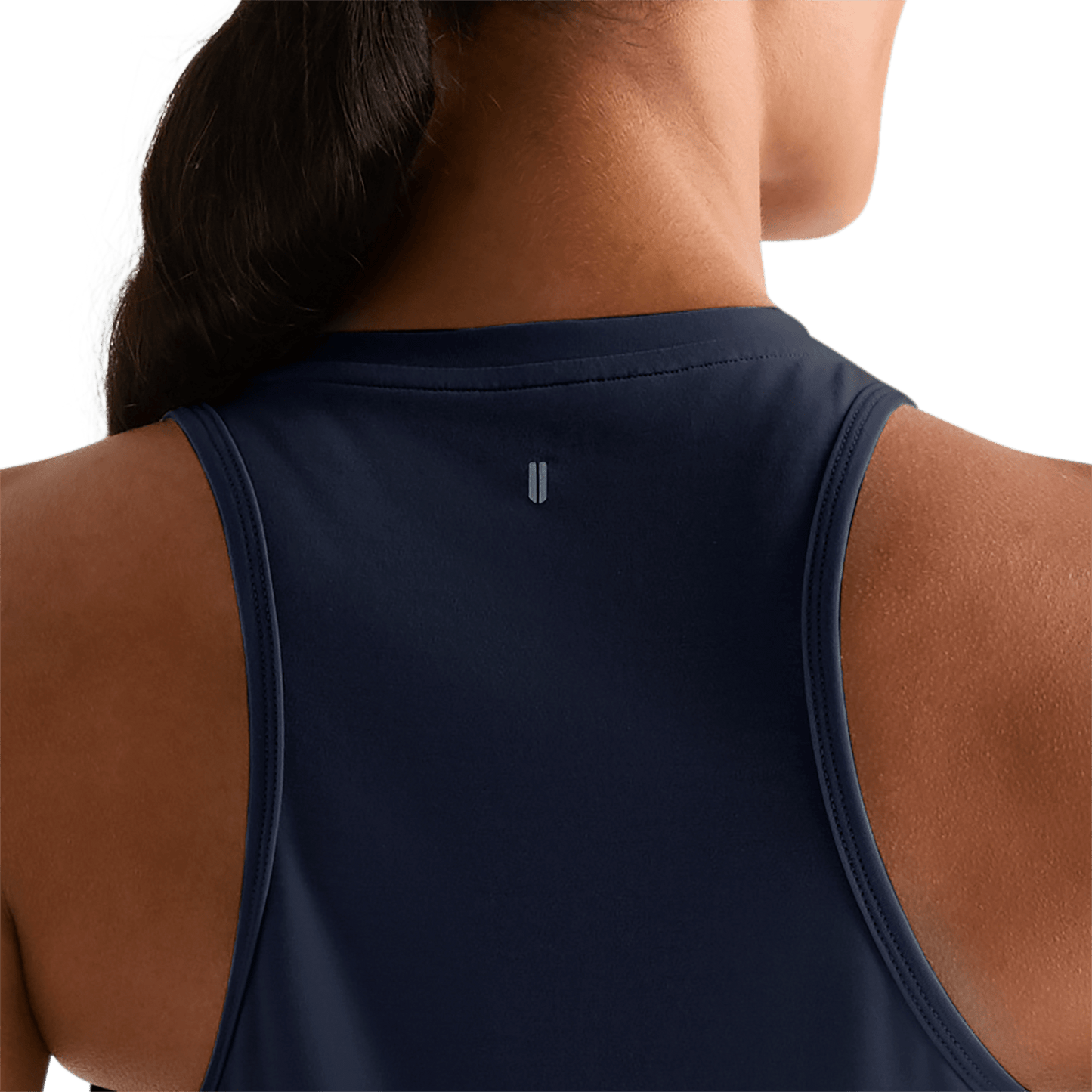 Night Navy Women's NOBULL High-Neck Tank U Logo Angle.
