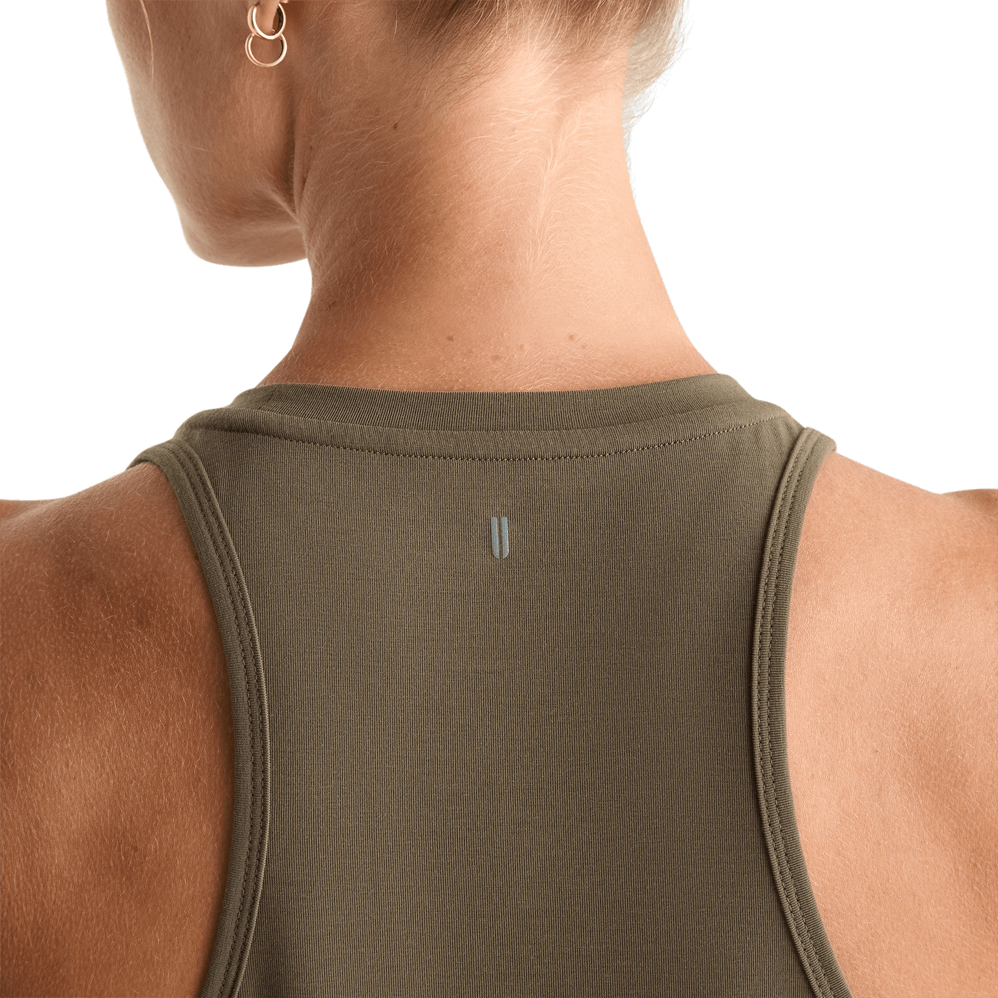 Dark Fallen Rock Women's NOBULL High-Neck Tank U Logo Angle.