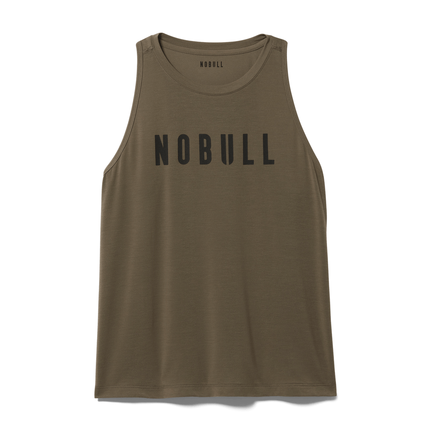 Dark Fallen Rock Women's NOBULL High-Neck Tank Silhouette Angle.