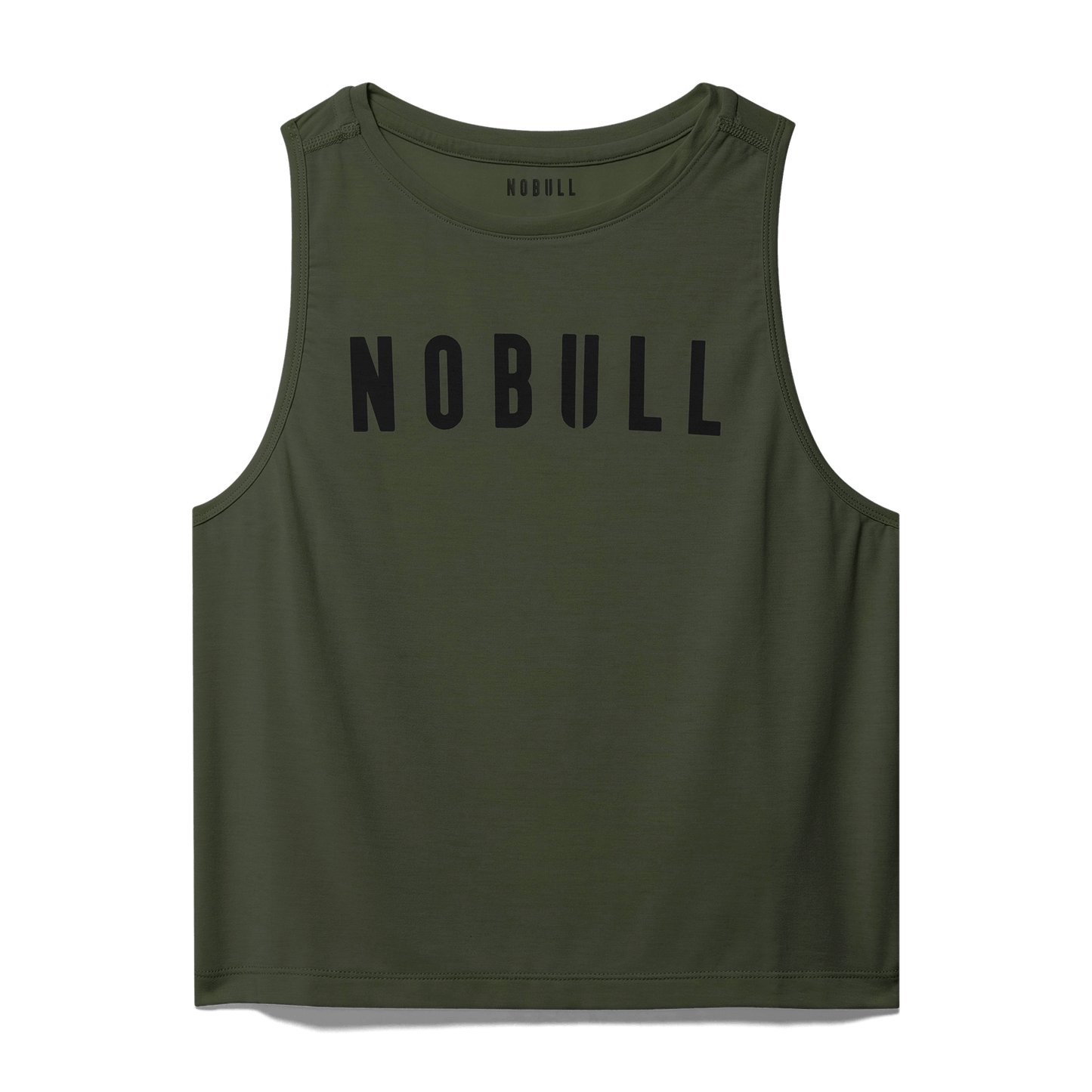 Dark Army Women's NOBULL Muscle Tank Silhouette Angle.
