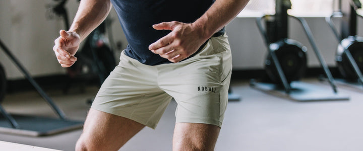 Men's Solid Stretch Short 9"