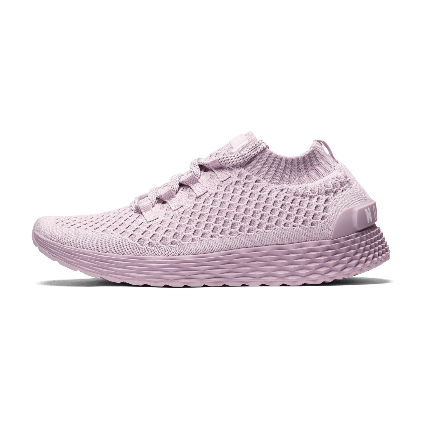 Men's Lilac Allday Knit Shoes Side Angle