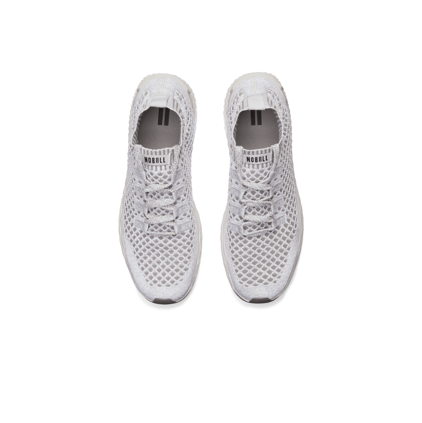 Men's Cool Grey Allday Knit Shoes Above Angle