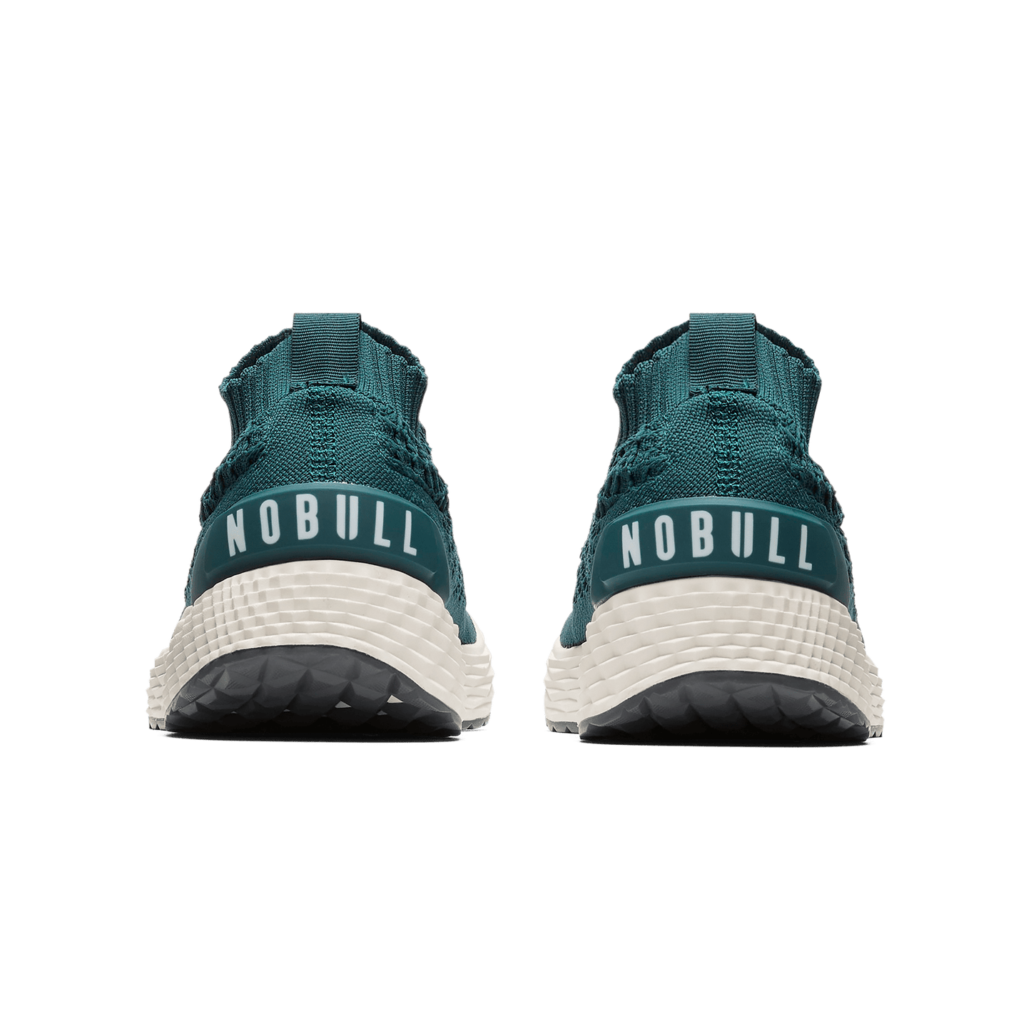 Dark Teal Allday Knit Shoe Back Angle.