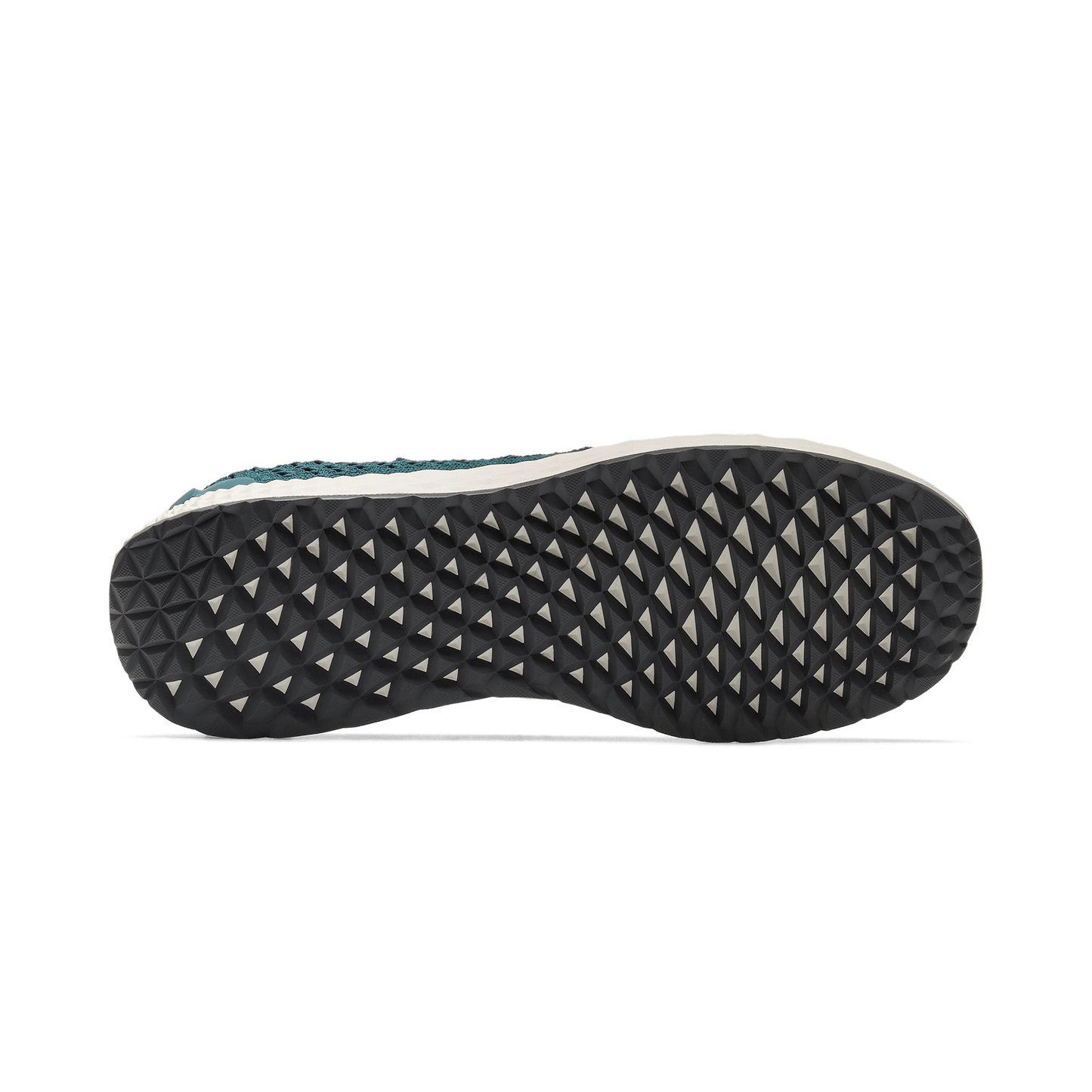 Dark Teal Allday Knit Shoe Bottom Angle.