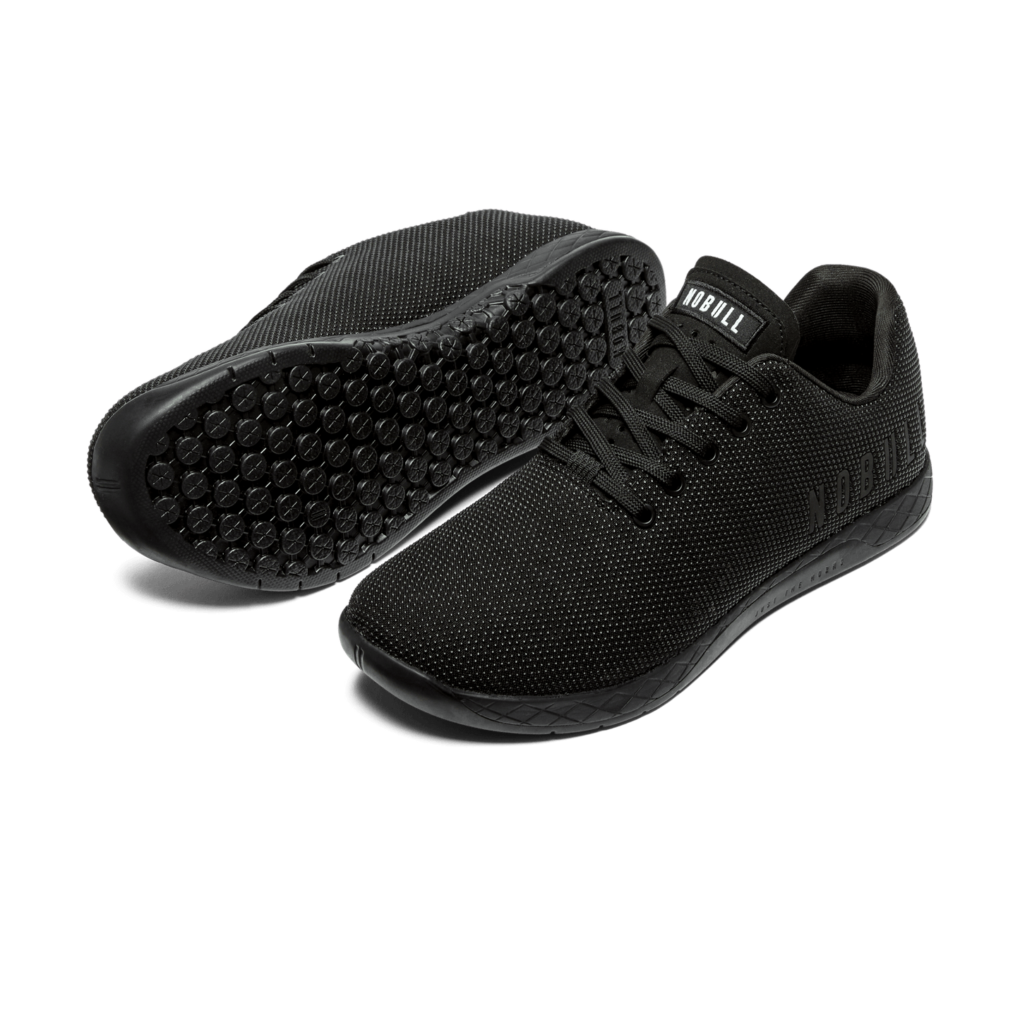 Men's Triple Black Outwork Shoes Angled