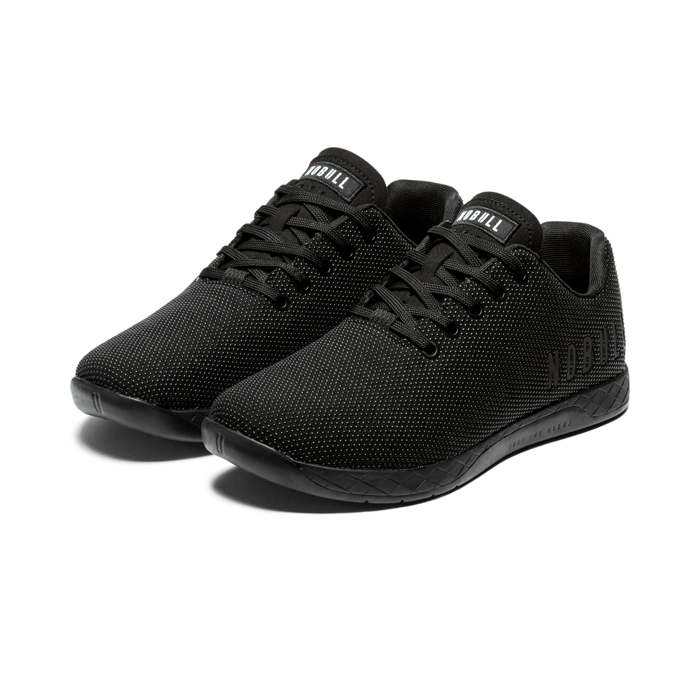 Men's Triple Black Outwork Shoes Front Side Angle