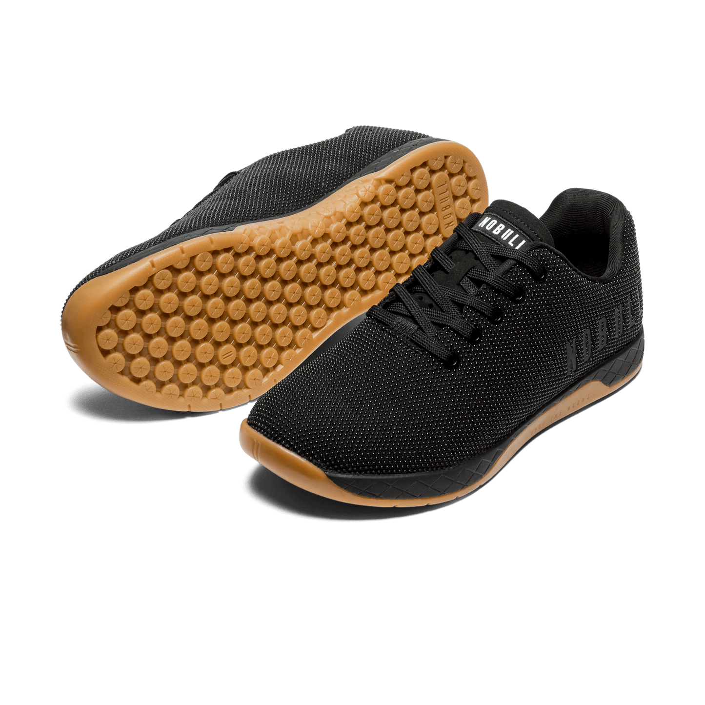 Women's Black Gum Outwork Shoes Angled