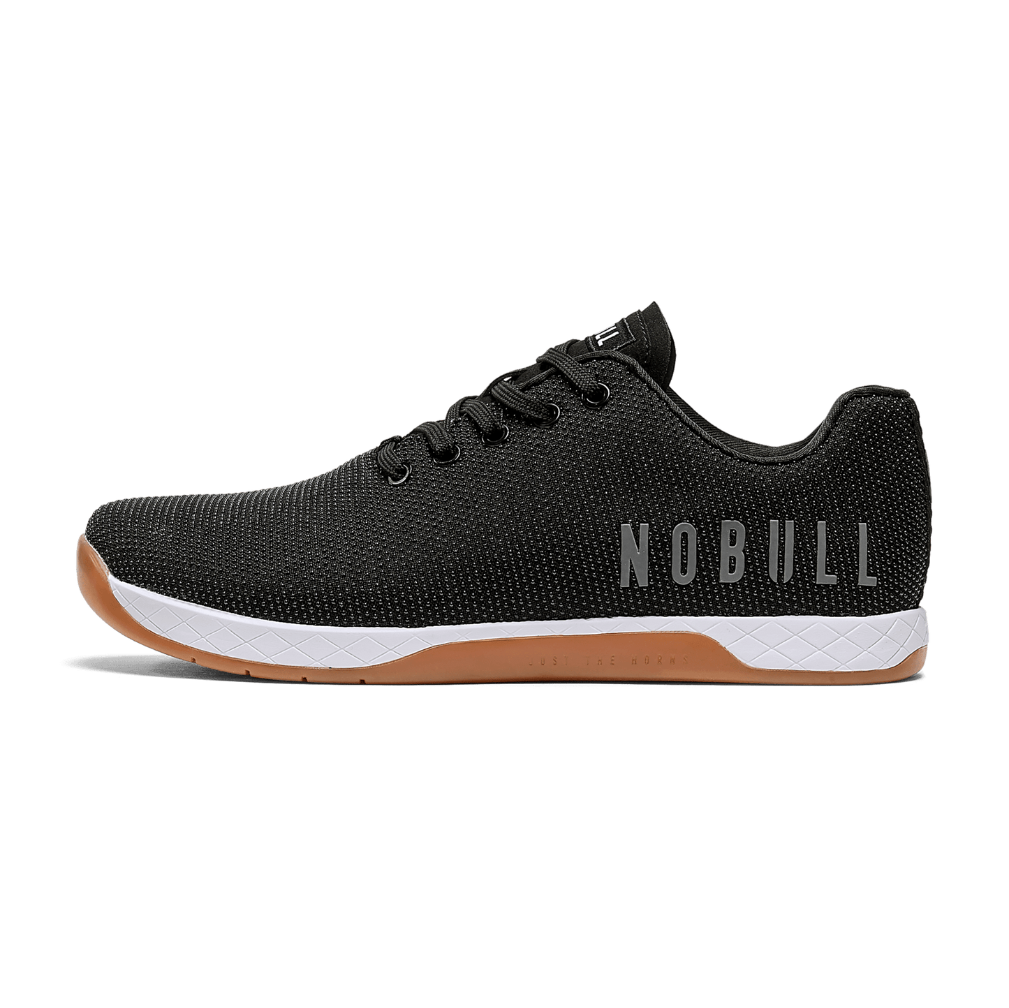 Women's Black White Gum Outwork Shoes Side Angle