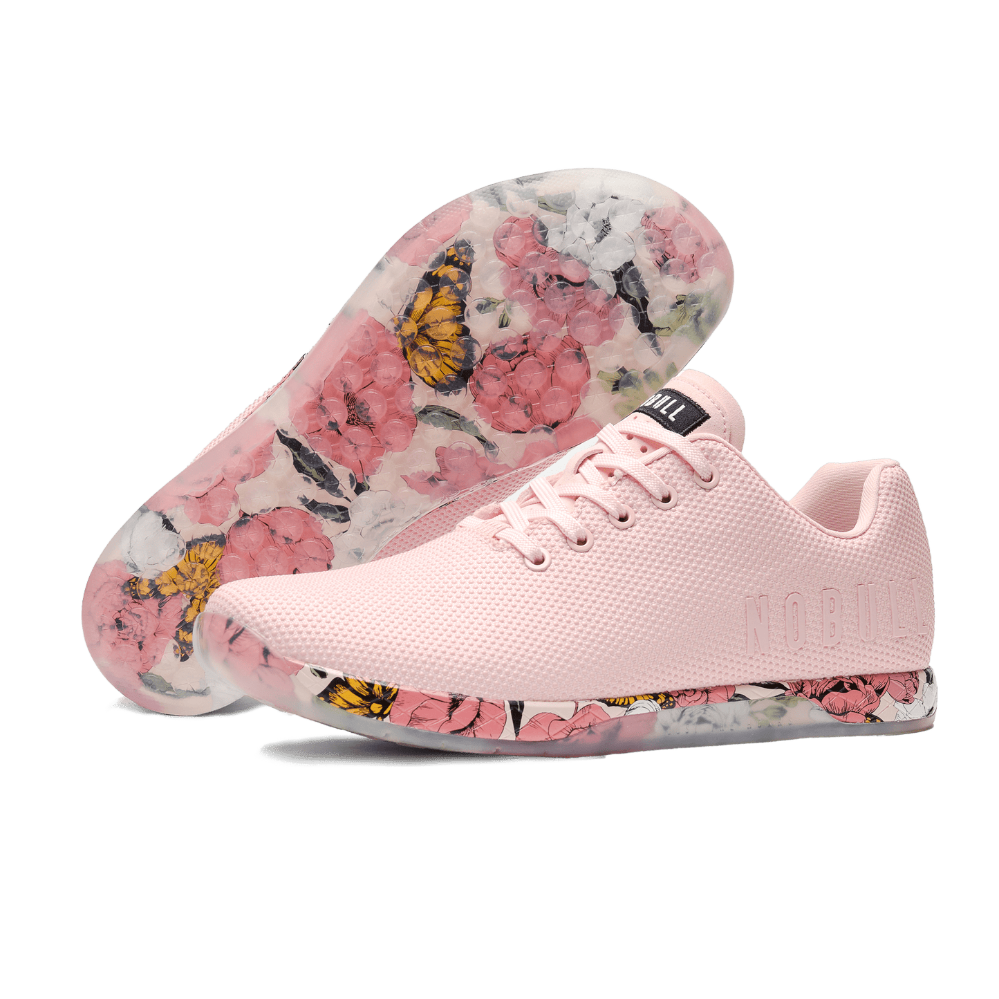Women's Rose Butterfly Outwork Shoes Angled