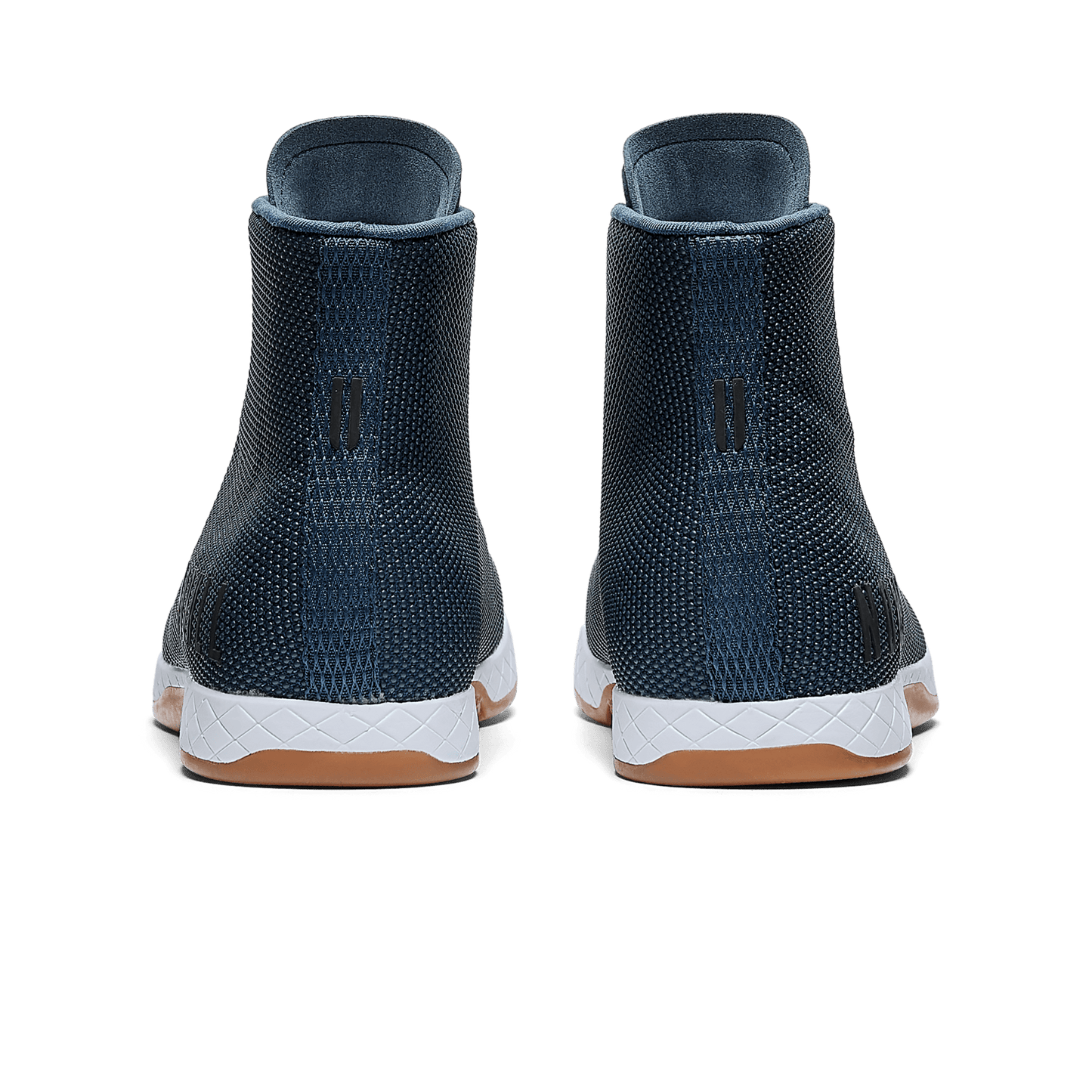 Women's Denim Outwork High-Top Shoes Back Angle