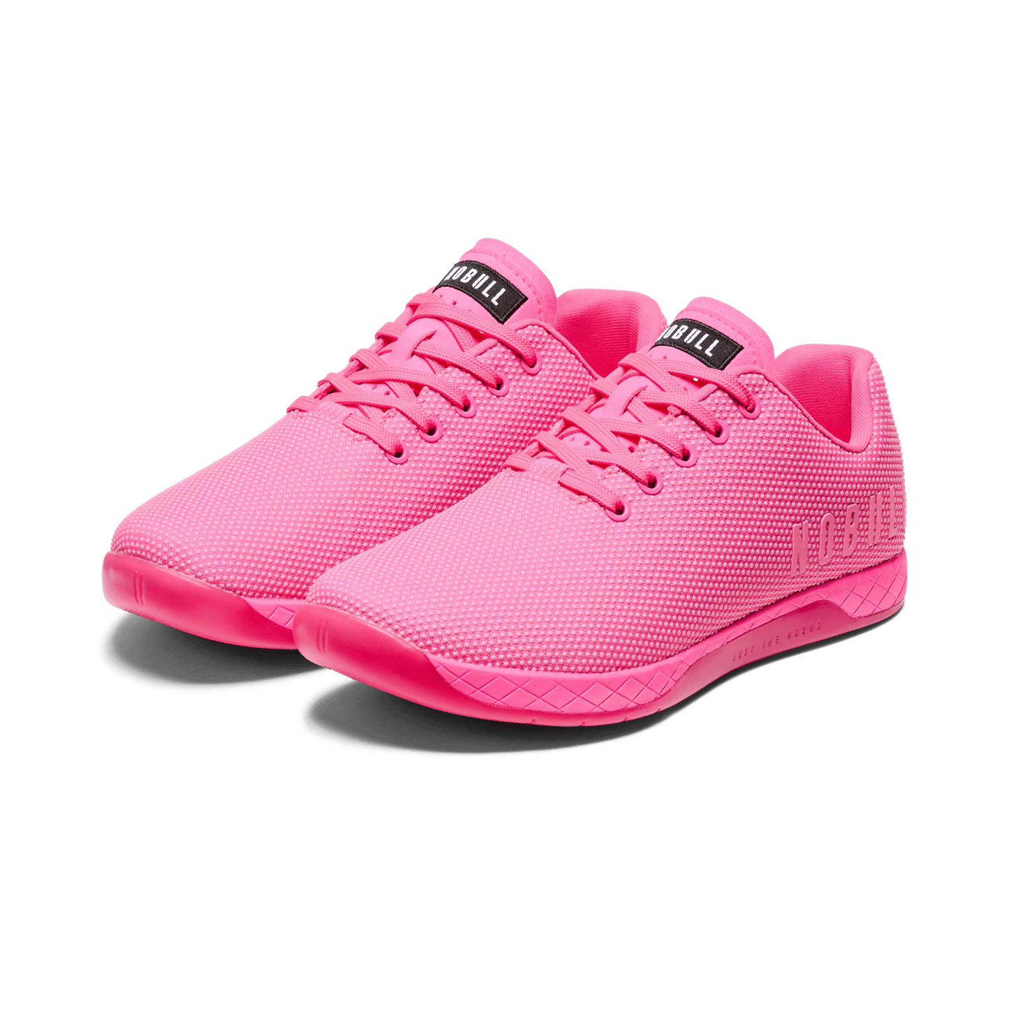 Men's Neon Pink Outwork Shoes Front Side Angle