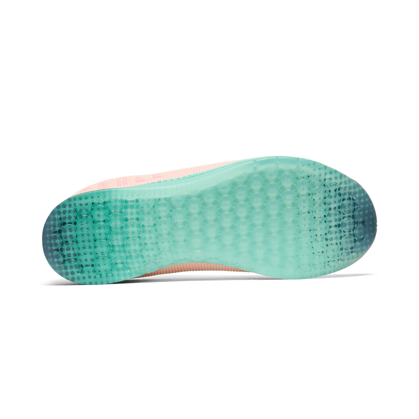 Pink Burst Energy Outwork Shoe Bottom Angle.