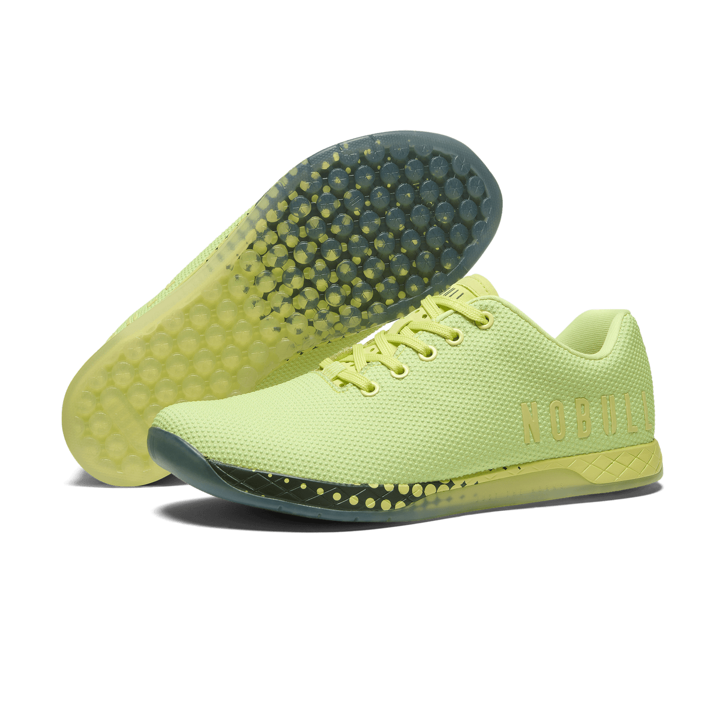 Vivid Lime Energy Outwork Shoe Angled.