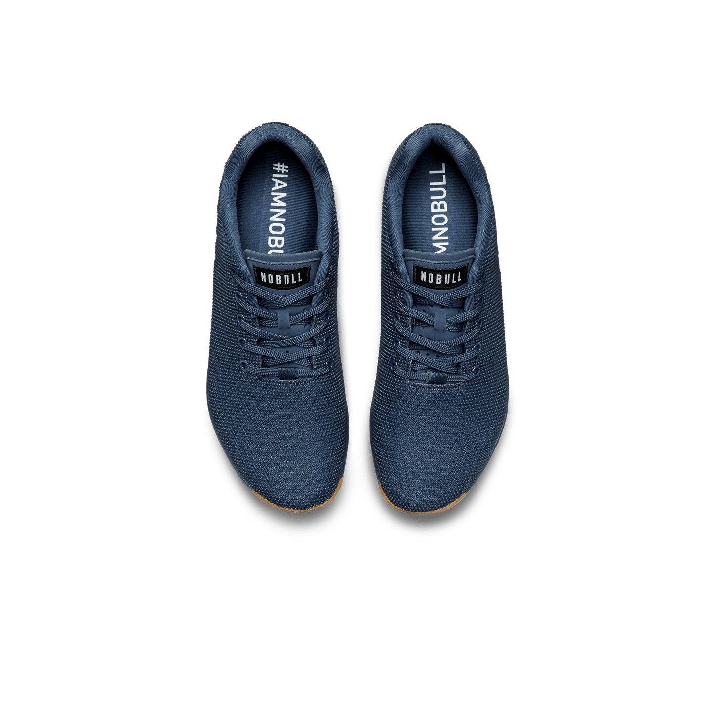 Men's Navy Gum Outwork Shoes Above Angle