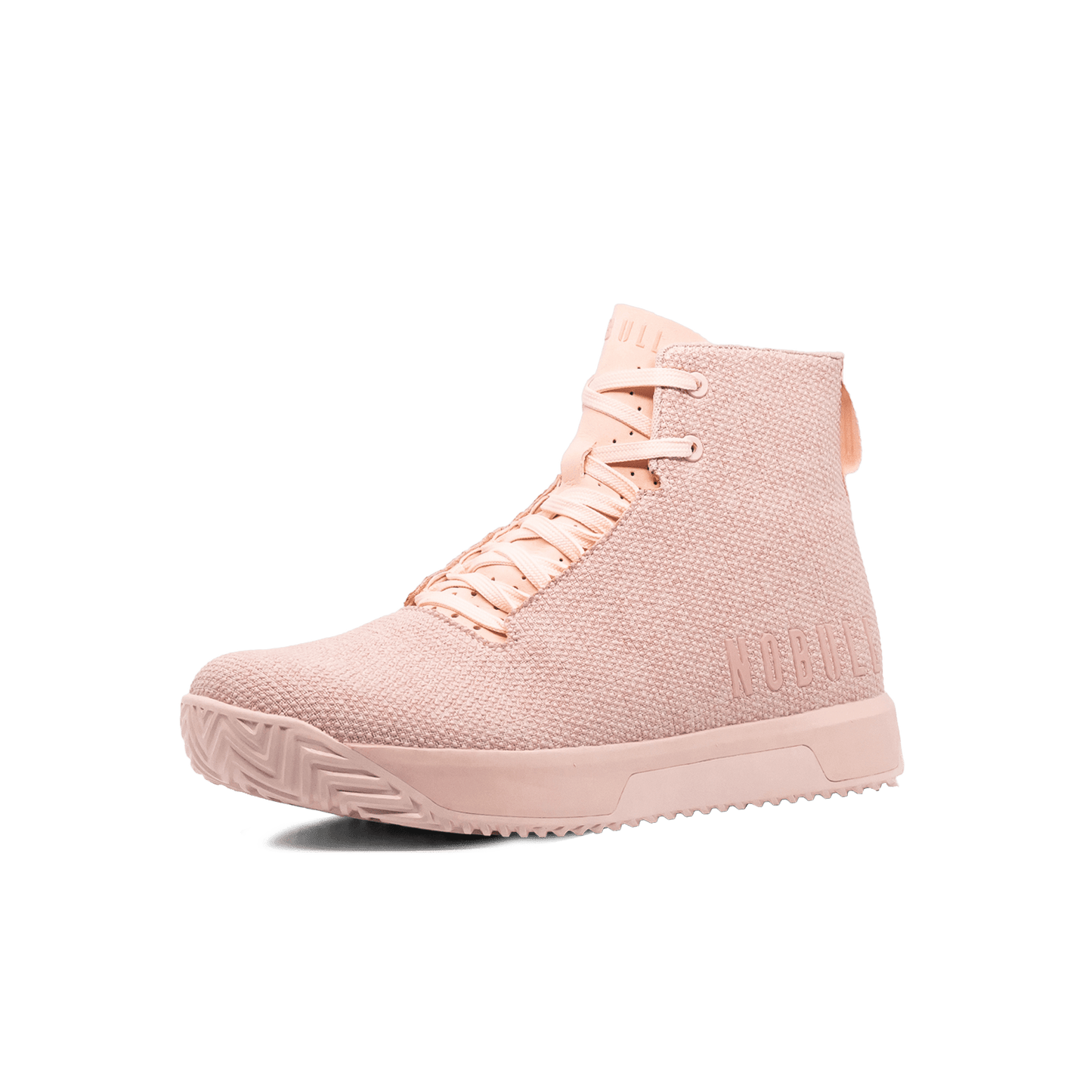 Men's Blush Outwork Edge High-Top (Impact) Shoes Front Side Angle