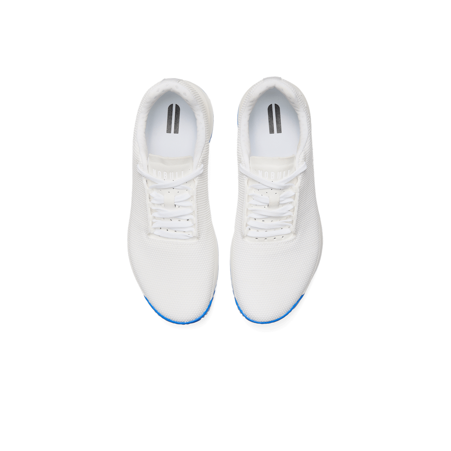 White Royal Blue Outwork Edge (Impact) Shoes Above Angle