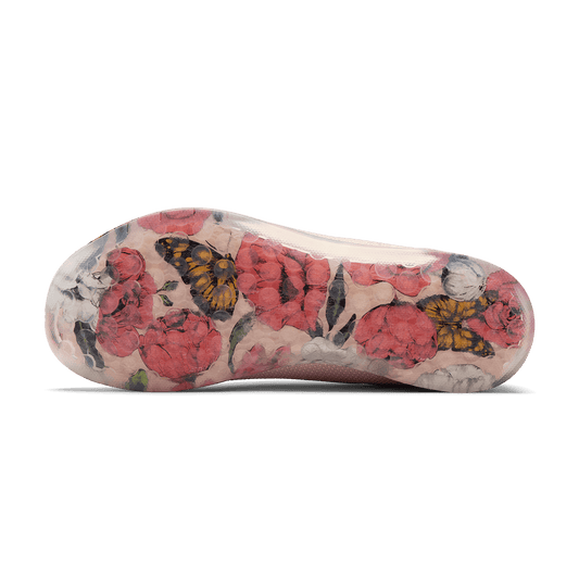Rose Butterfly Outwork Shoe Bottom Angle.