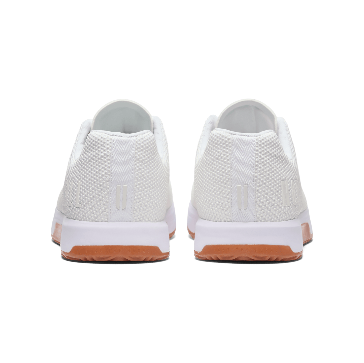 Men's White Gum Outwork Edge (Impact) Shoes Back Angle