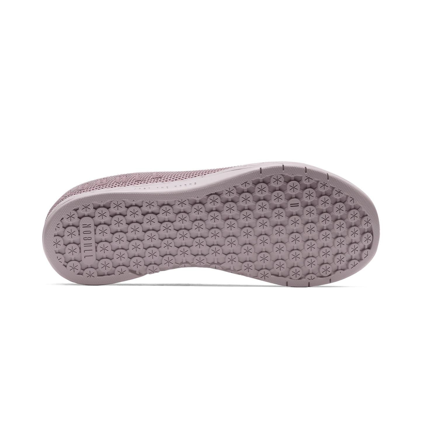 Dusty Mauve Outwork Shoes Bottom Angle