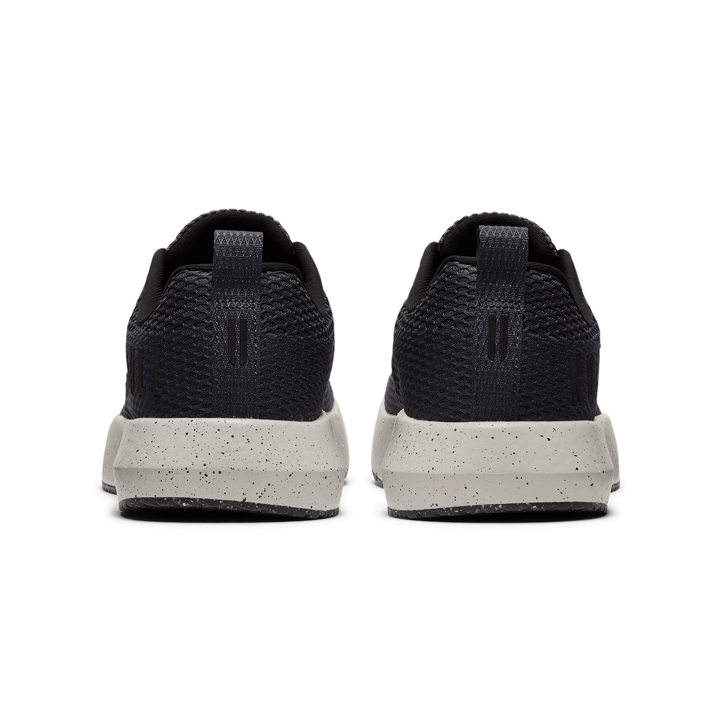 Nightfall Speckle Drive Mesh Shoes Back Angle.