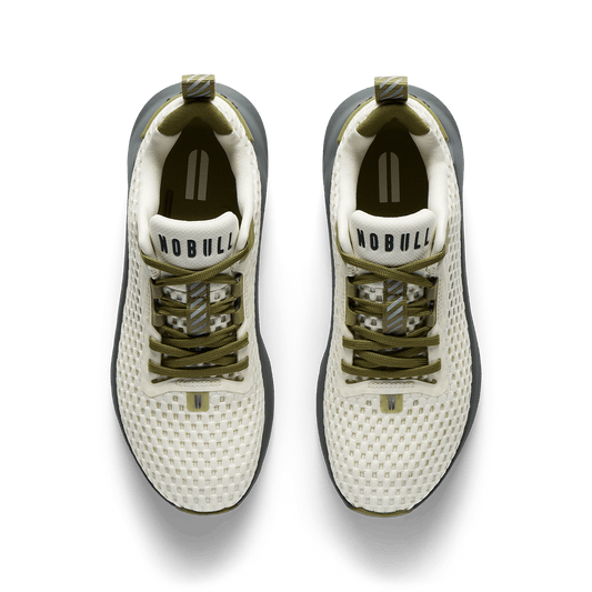 Mineral White Gunmetal Journey 2 Shoe Overhead Angle.