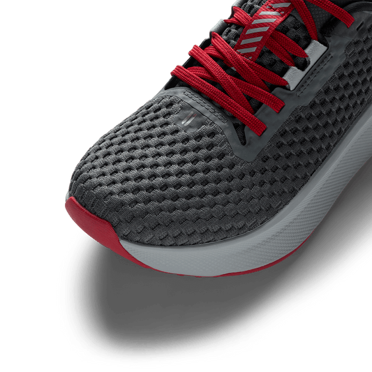 Men's Gunmetal Gray Illusions Journey 2 Shoe Detail Angle.