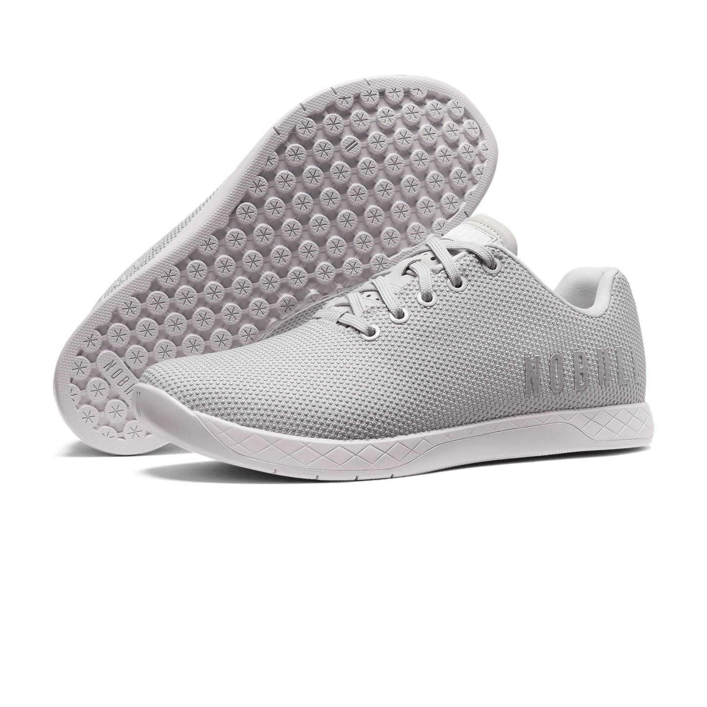 Light Grey Outwork Shoes Angled.