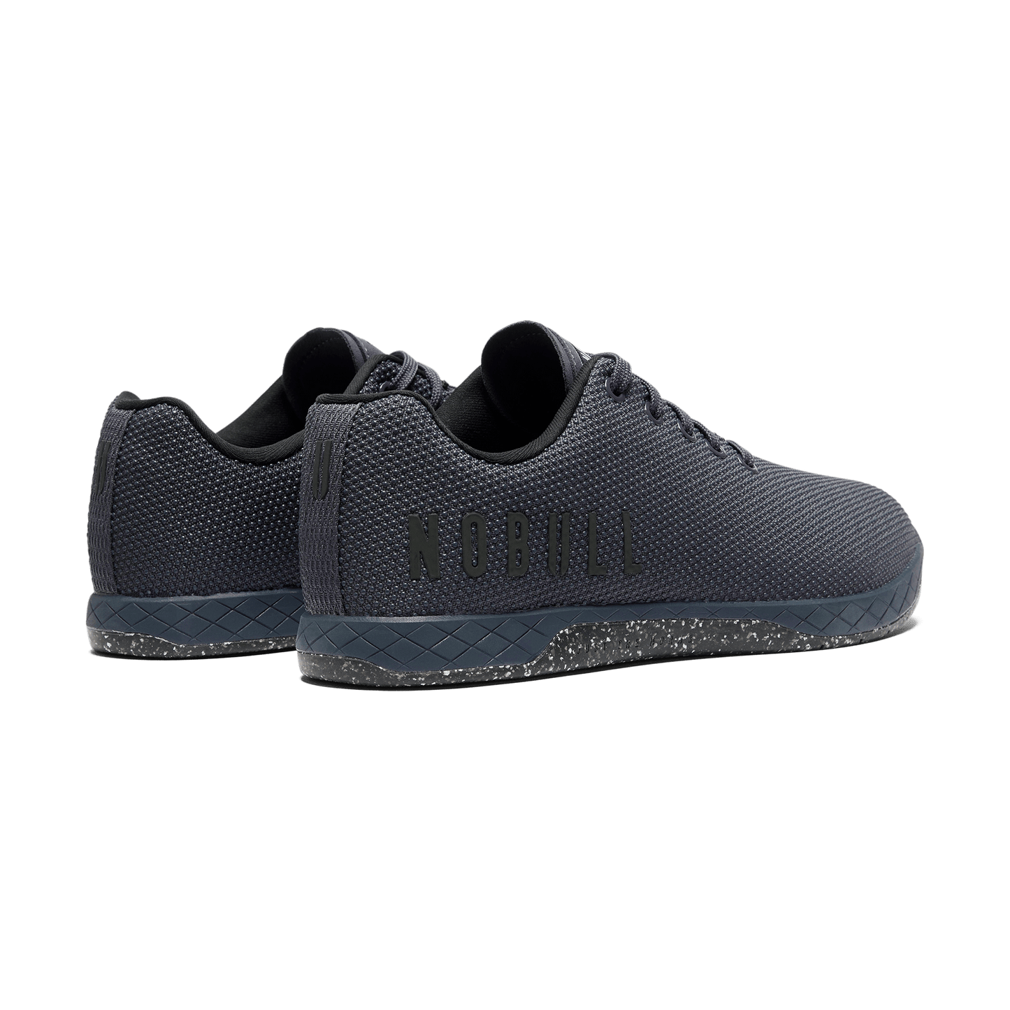Nightfall Speckle Outwork Shoes Back Side Angle.