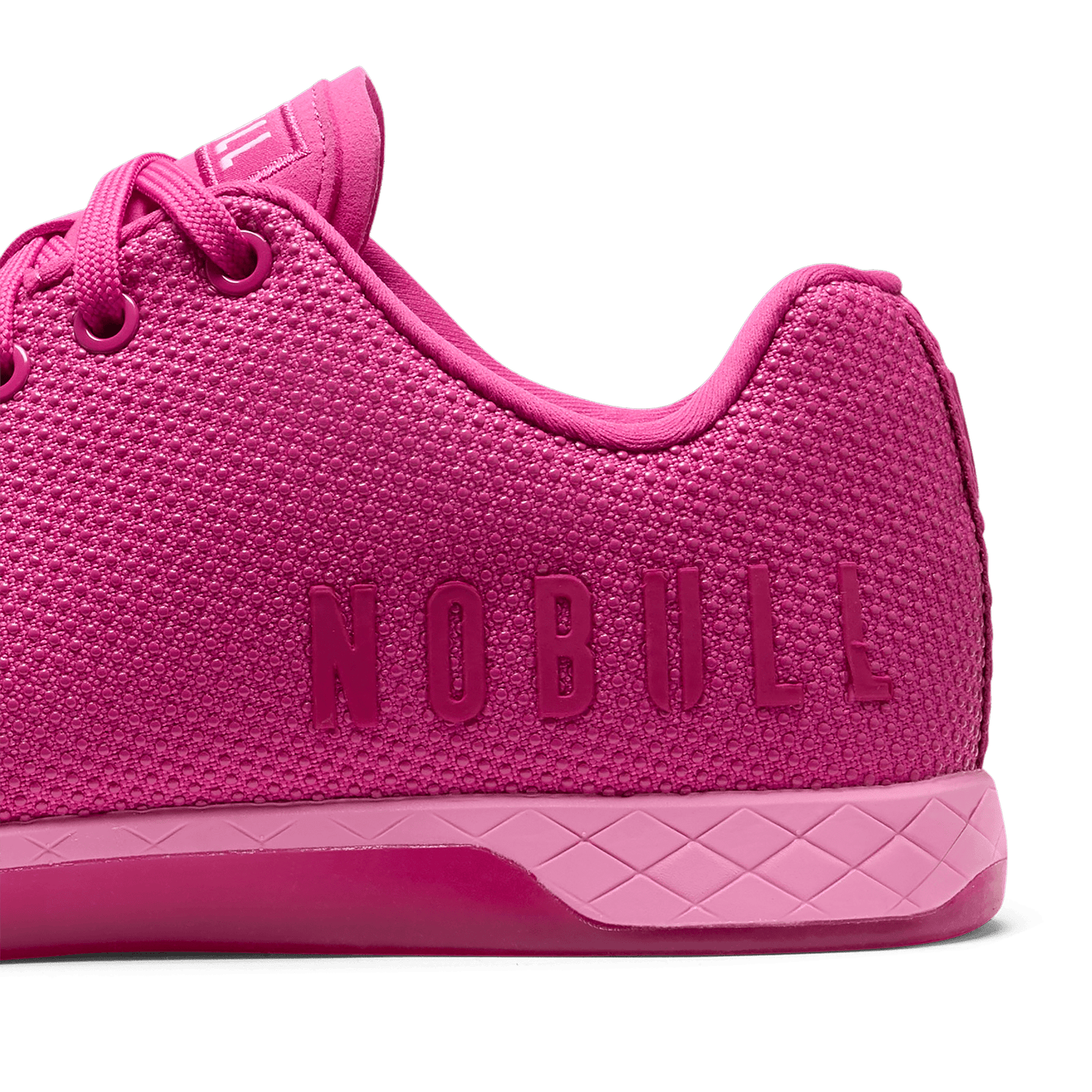 Fuchsia Outwork Shoes Detail Angle.