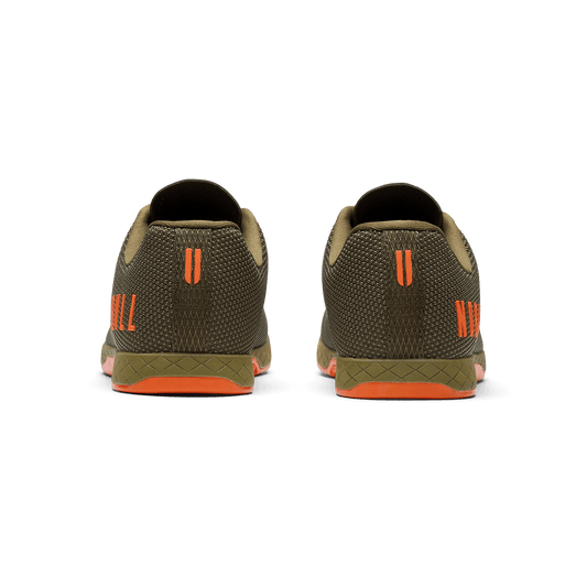 Tactical Green Blaze Outwork Shoe Back Angle.
