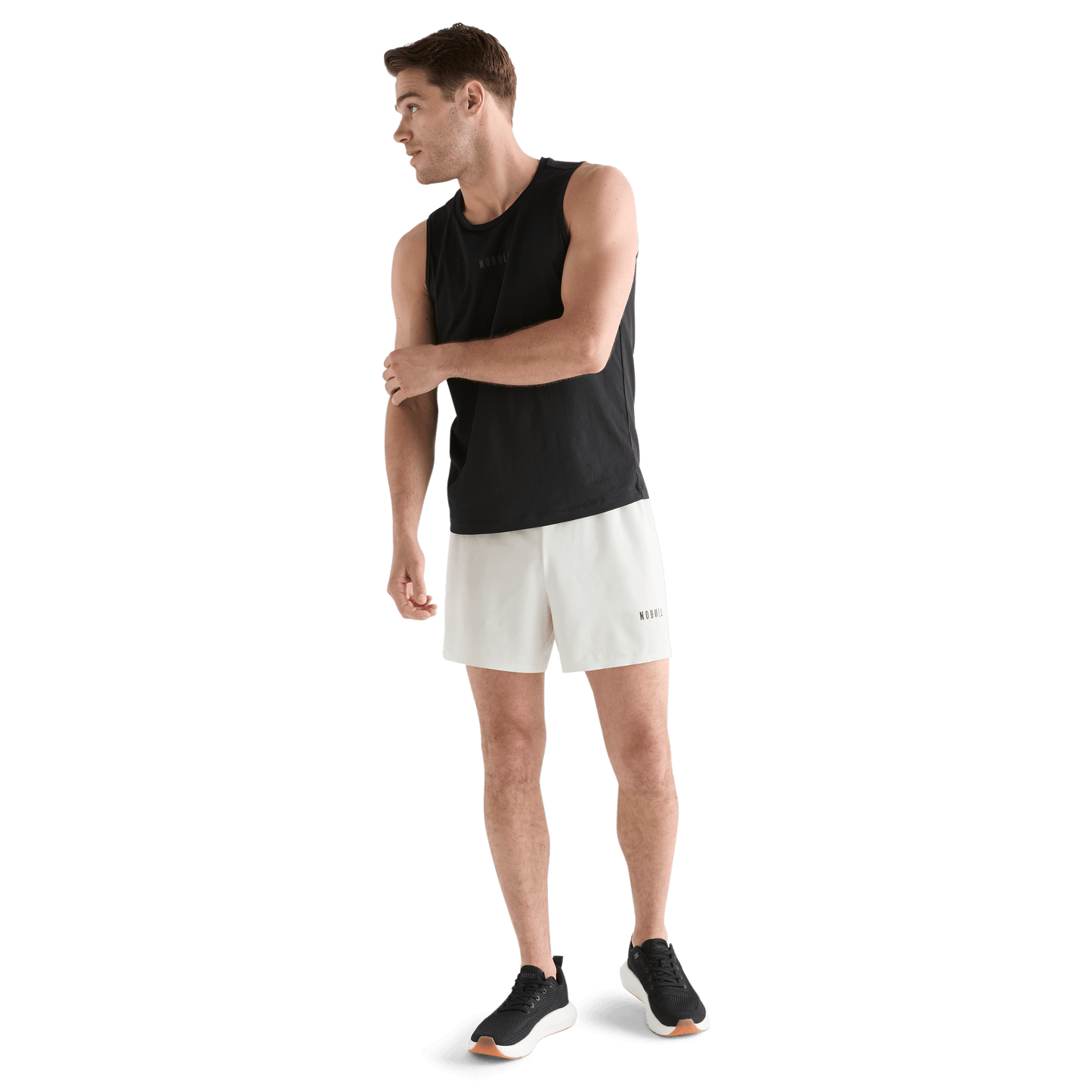 Men's Vapor Light Lined Short 5" Front Full Body Angle
