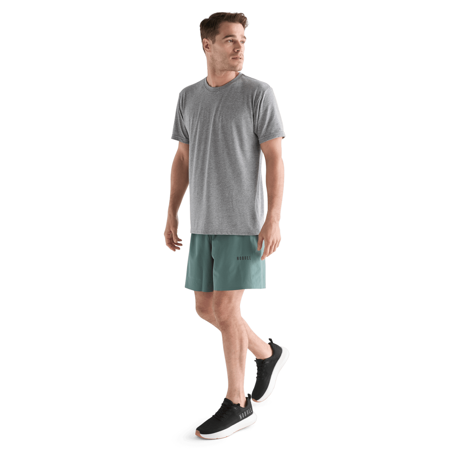 Men's Balsam Light Lined Short 7" Front Full Body Angle
