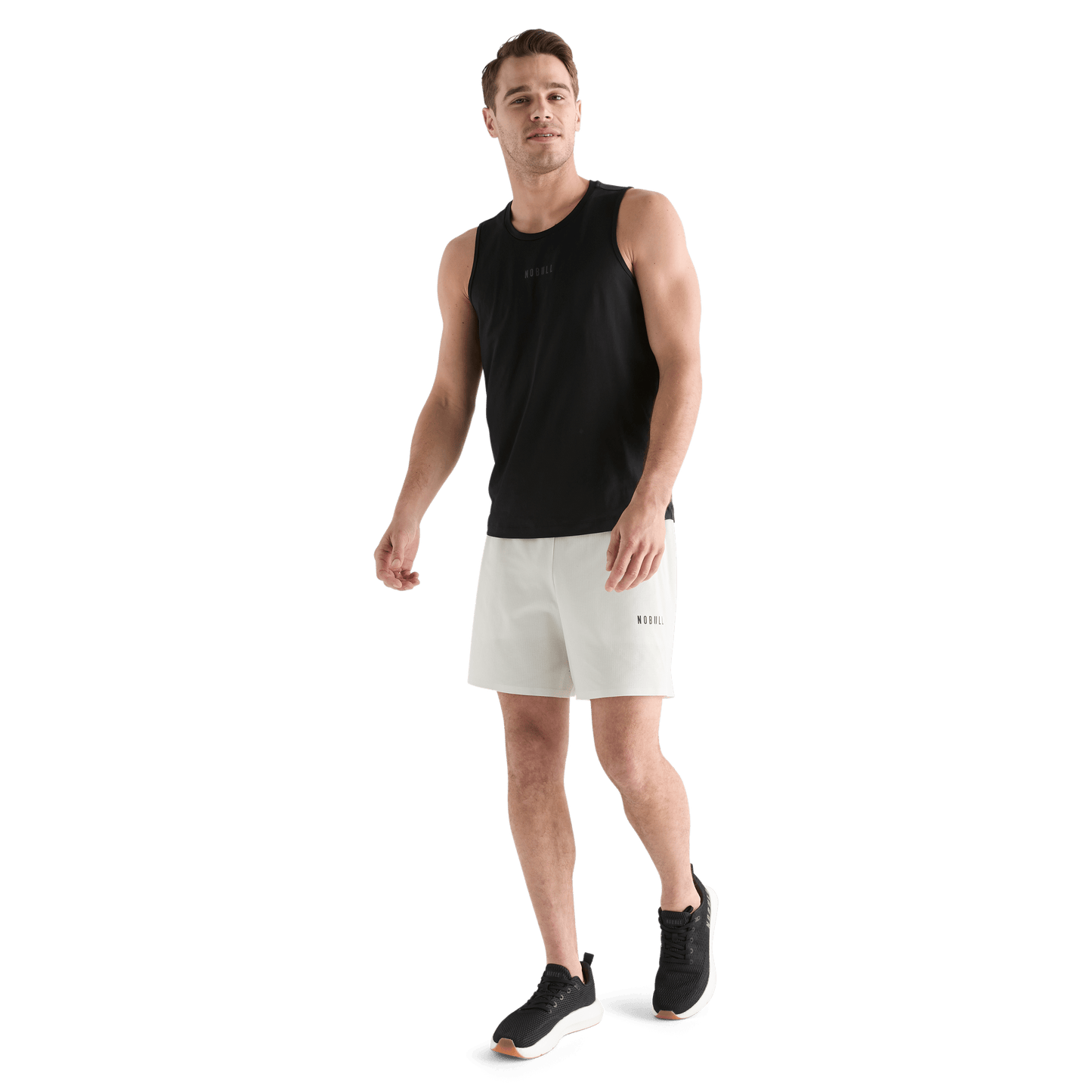Men's Vapor Light Lined Short 7" Front Full Body Angle