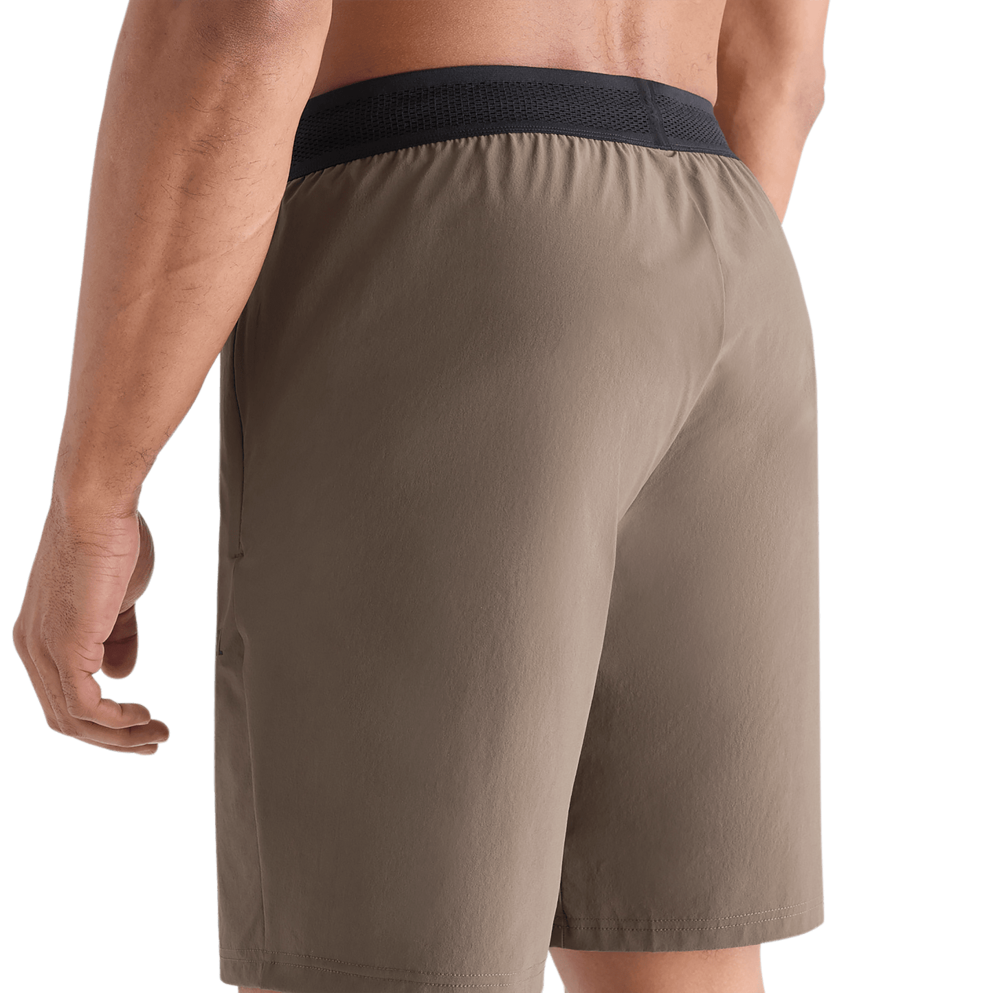 Men's Dark Fallen Rock Solid Stretch Short 9" Back Angle
