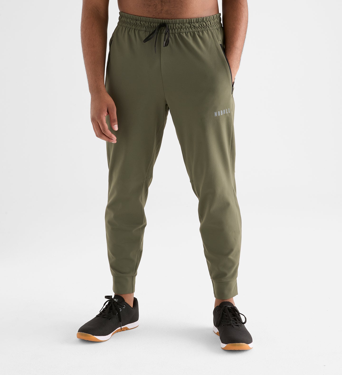Gym Shark Fitted Sweatpants Bodybuilding - Green