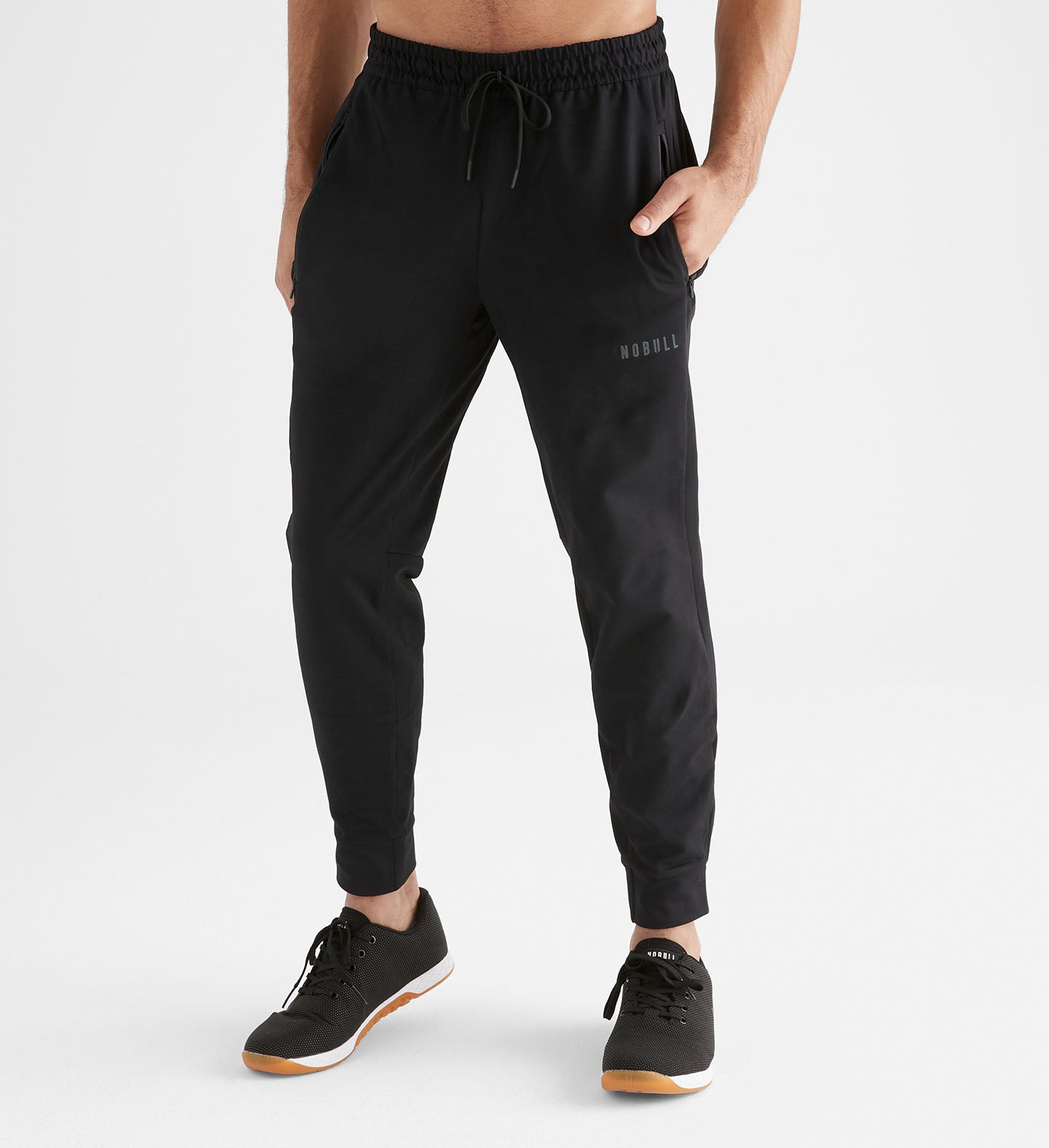 Free People Movement Black Cotton Jogger Workout Gym Athletic Size