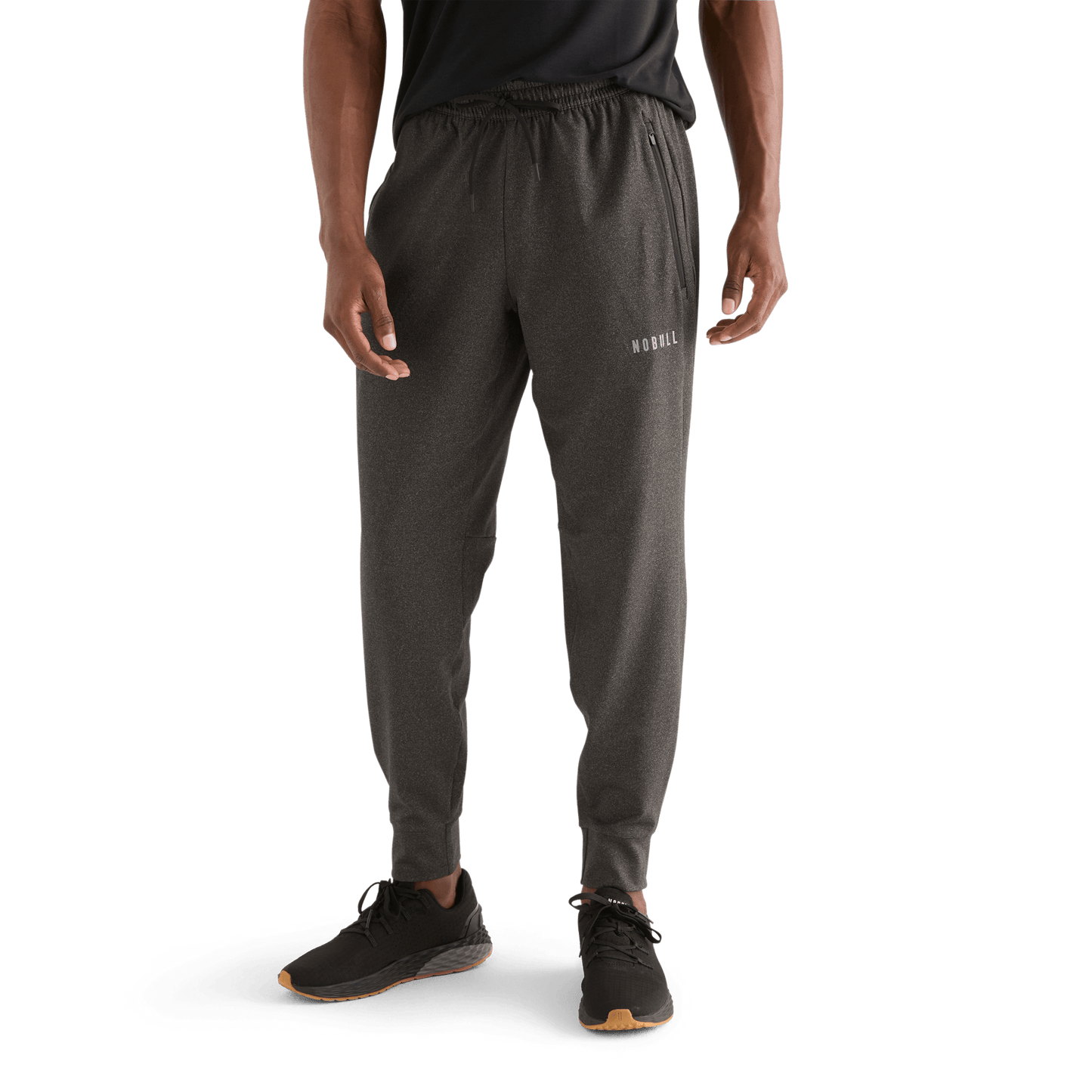 Men's Charcoal Jogger Front Angle