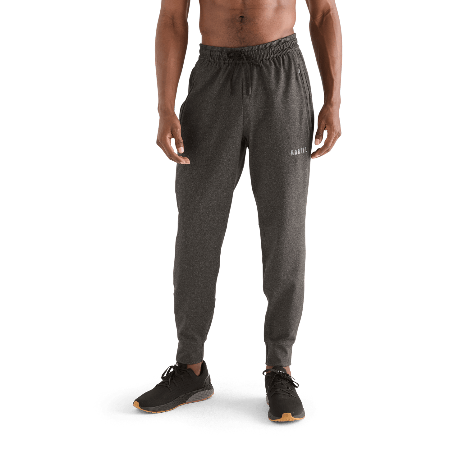 Men's Charcoal Jogger Front Angle