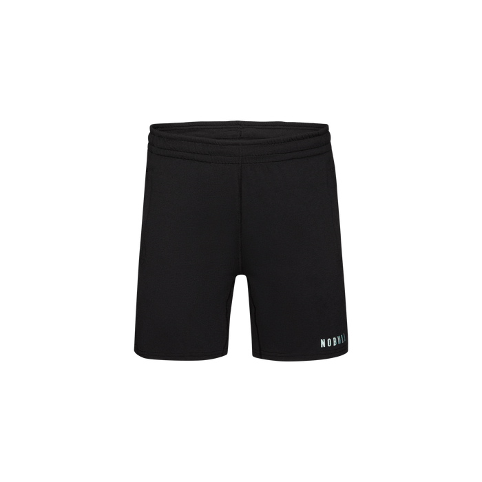 Men's Black Lightweight Knit Short 7" Silhouette Angle